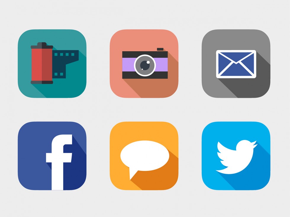 Flat App Icons
