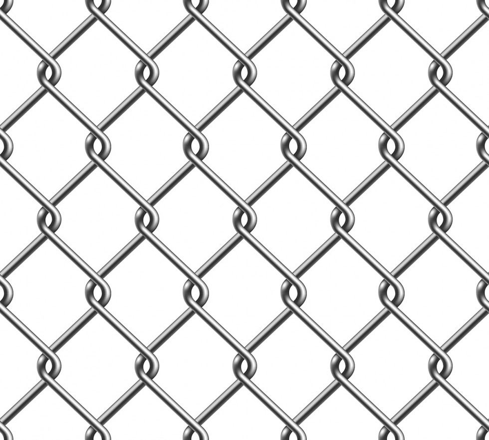 Seamless Vector Chain Fence