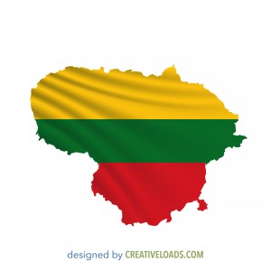 Lithuania Vector Flag