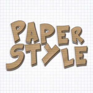 PSD Cardboard Paper Style