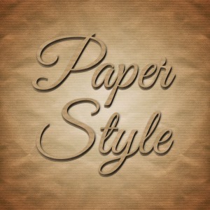 Psd Paper Text Style