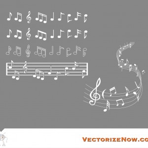 Vector Music Notes