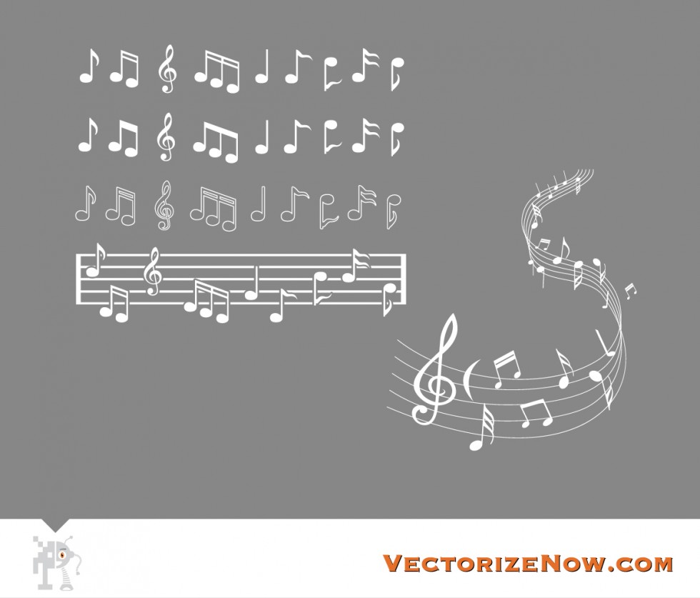 Vector Music Notes